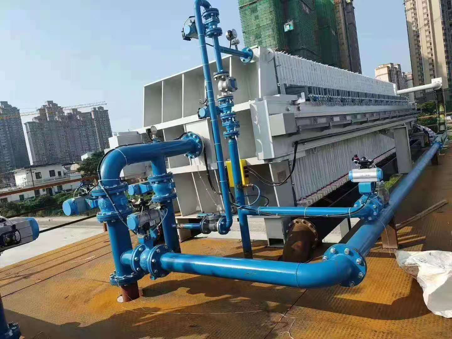 高效快開式壓濾機(jī)